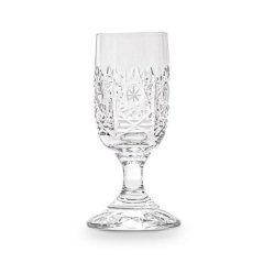 Ručne brúsené poháre Martin 20 ml sada 6 ks