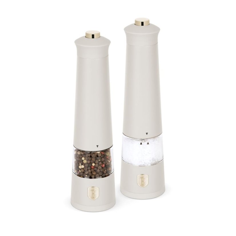 Elektrický mlýnek na sůl a pepř 2 dílná sada Berlingerhaus Sahara Collection BH-9545