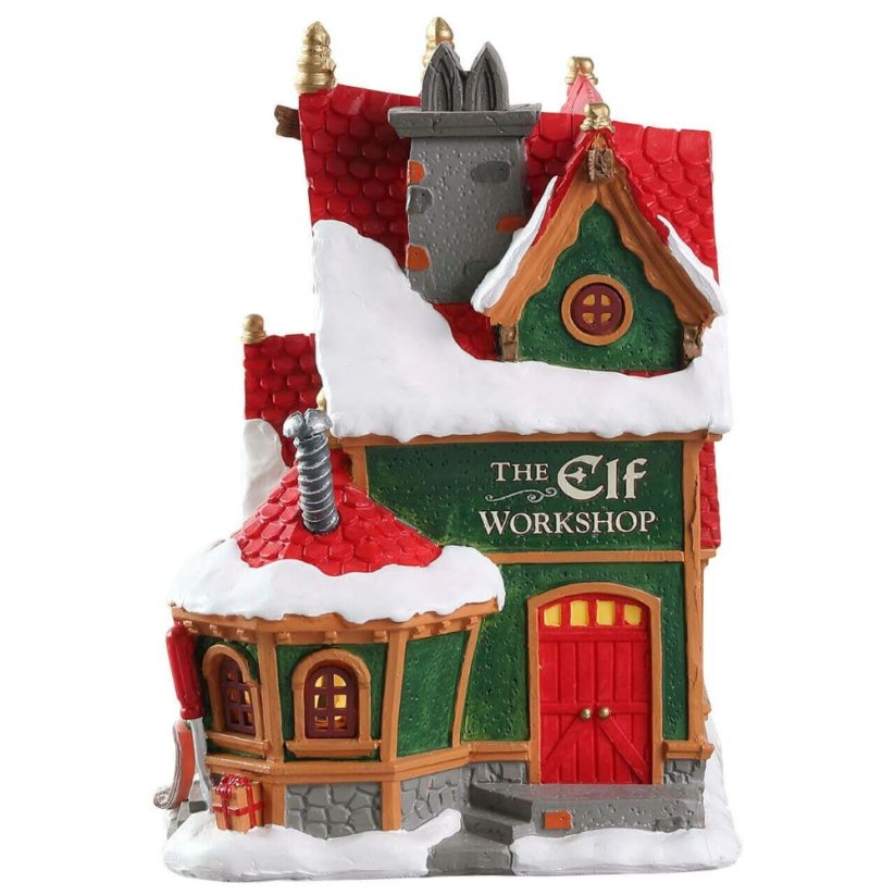 Lighted Building Lemax 75291 The Elf Workshop