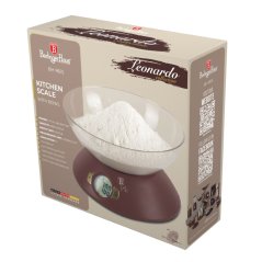 Kuchynská váha digitálna s misou do 5 kg Berlingerhaus Leonardo Collection BH-9615