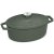 Ťažký liatinový oválny hrniec s vekom 4,65 L Berlingerhaus Matte Green Collection BH-6545