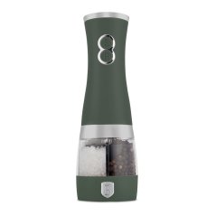 2 in 1 electric pepper and salt mil Berlingerhaus Matte Green Collection BH-9649