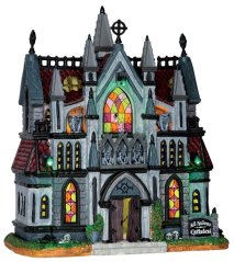 Lighted Building Lemax 65072 All Hallows Cathedral
