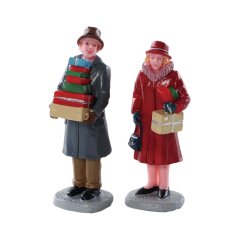 Figurky Lemax 82609 Balíčky na poštu, sada 2 ks