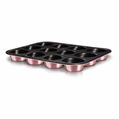 Forma na muffiny s titanovým povrchom 12 ks Berlingerhaus I-Rose Edition BH-6466