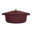 Ťažký liatinový oválny hrniec s vekom 4,65 L Berlingerhaus Leonardo Collection BH-6543