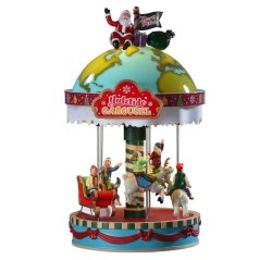 Carousels Lemax 94525 Yuletide Carousel