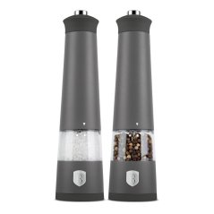 Electric pepper and salt mill, 2 pcs set Berlingerhaus Anthracite Collection BH-9556