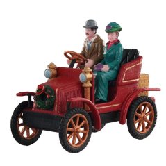 Figúrky Lemax 93426 Prvá láska na štyroch kolesách