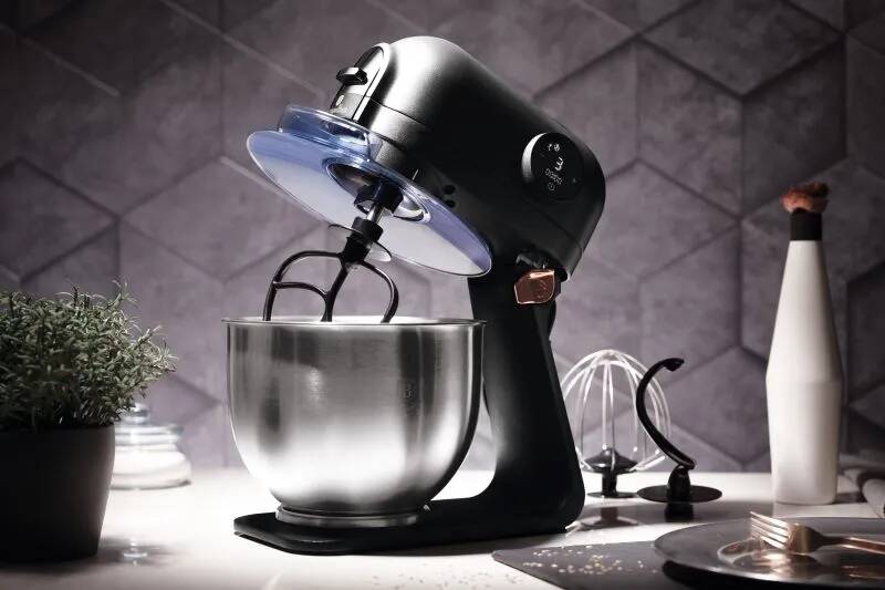 Celokovový kuchynský robot 1200W, 5 ltr. Berlingerhaus Black Rose Collection BH-9323